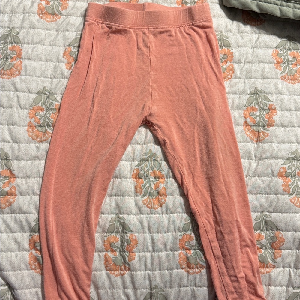 Peach LS Pj Set - Picture 3 of 3